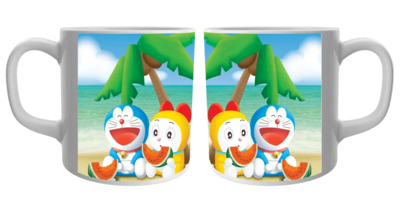 Cartoon Doraemon Coffee Milk Ceramic Mug