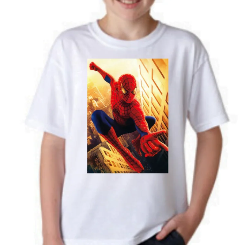 Spidermen Cartoon Tshirt for Boys, Cartoon Tshirts for Kids?