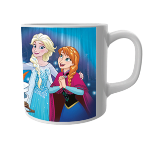 Product Guruji Disney Elsa Cartoon Doll Print White Ceramic Coffee/Tea Mug for Kids.?