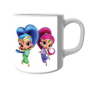 Product Guruji Disney Shimmer shineToon  Print White Ceramic Coffee/Tea Mug for Kids.?