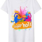 Holi Festival Colorful Dancing T Shirt