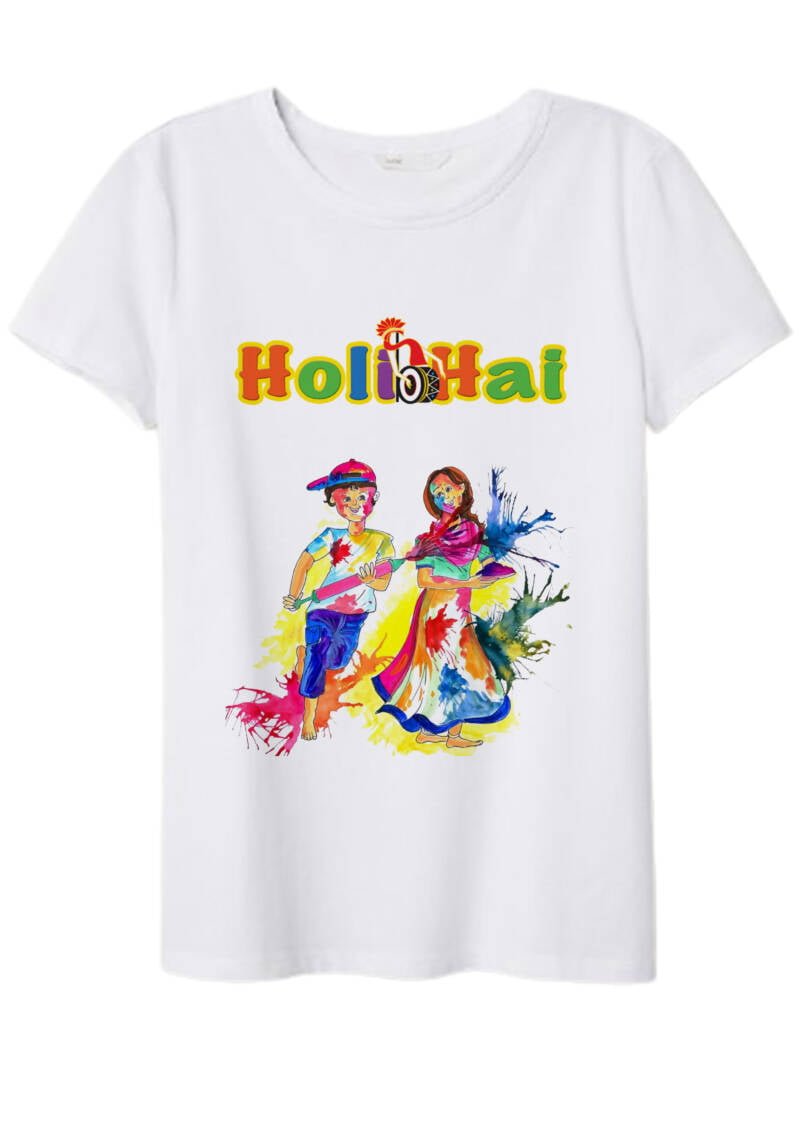 Holi T-shirts For Kids
