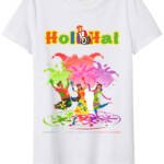 Holi Hai Colorful T-shirts