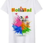 Happy Holi T-shirts For Women