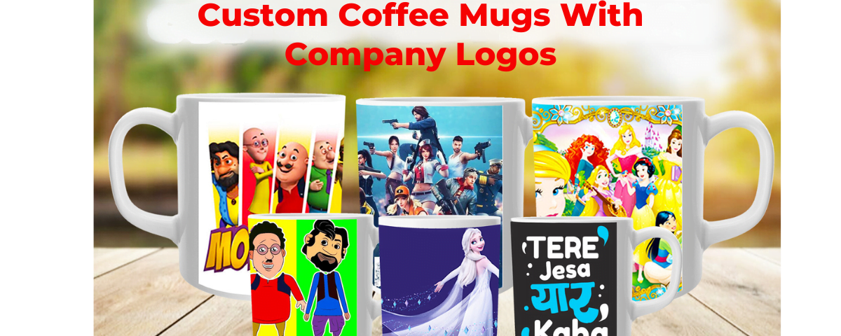 Top quality custom coffee mugs, personalized with company logos