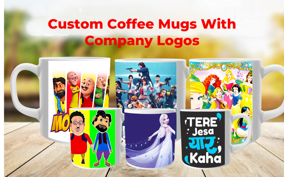 Top quality custom coffee mugs, personalized with company logos
