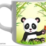 Panda Printed White Ceramic Coffee/Tea for Kids 1 - Product GuruJi