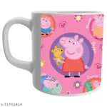 Peppa Pig Cartoon Coffee, peppa pig mug for Friends/Birthday Gifts, peppa pic coffee mug for kids 2 - Product GuruJi