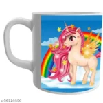 Best unicorn design print coffee/tea mug/cup for kids, unicorn mug for kid, unicorn mug gift 2 - Product GuruJi