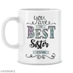 best sister in the world Ceramic Coffee Mug 2 - Product GuruJi