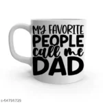 Dad White Ceramic Father's Day/ Brithday Gifte/ for Father… 2 - Product GuruJi