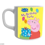 Buy Peppa Pig Cartoon Coffee Mug for Friends/Birthday Gifts Material : Ceramic 1 - Product GuruJi