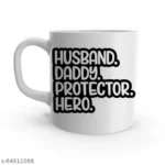 Hubyy White Ceramic Husband/ world best Hubby/ Birthday Gift/ anniversary / for Husband 1 - Product GuruJi