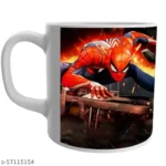 Ceramic White Tea and Coffee Ceramic , coffee mug for kids,spiderman design printed coffee mug 1 - Product GuruJi