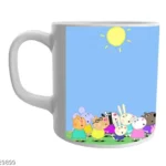 White ceramic coffee/tea mug for kids 1 - Product GuruJi