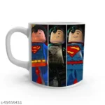 White Ceramic Cartoon Super Hero Coffee Mug for Gift/Kids 1 - Product GuruJi