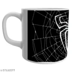 SPIDERMAN PRINT" Printed Ceramic White Tea and Coffee Ceramic,mug for kids 1 - Product GuruJi