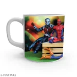 Cartoon Super Hero White Ceramic Coffee Mug/Tea Mug for Kids.. 2 - Product GuruJi