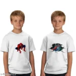 Boys Printed Polyester T Shirt spiderman 2 - Product GuruJi