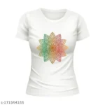 Beautiful Color Design Tshirt For Women 1 - Product GuruJi