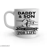 Dad & Son Mug, White Ceramic Father's Day/ Brithday Gifte for Father… 2 - Product GuruJi