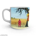 White Ceramic Cartoon Doll Coffee Mug for Kids.. 1 - Product GuruJi