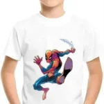 Spiderman Boys Printed Polyester T Shirt 2 - Product GuruJi