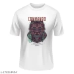 NFT White Cartoon Commando Tshirt For Men and Women - Unisex