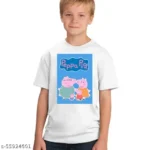 Peppa Pig Family Cartoons Tshirt for Girls/boys